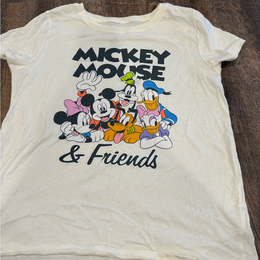 Mickey and Friends White Tshirt